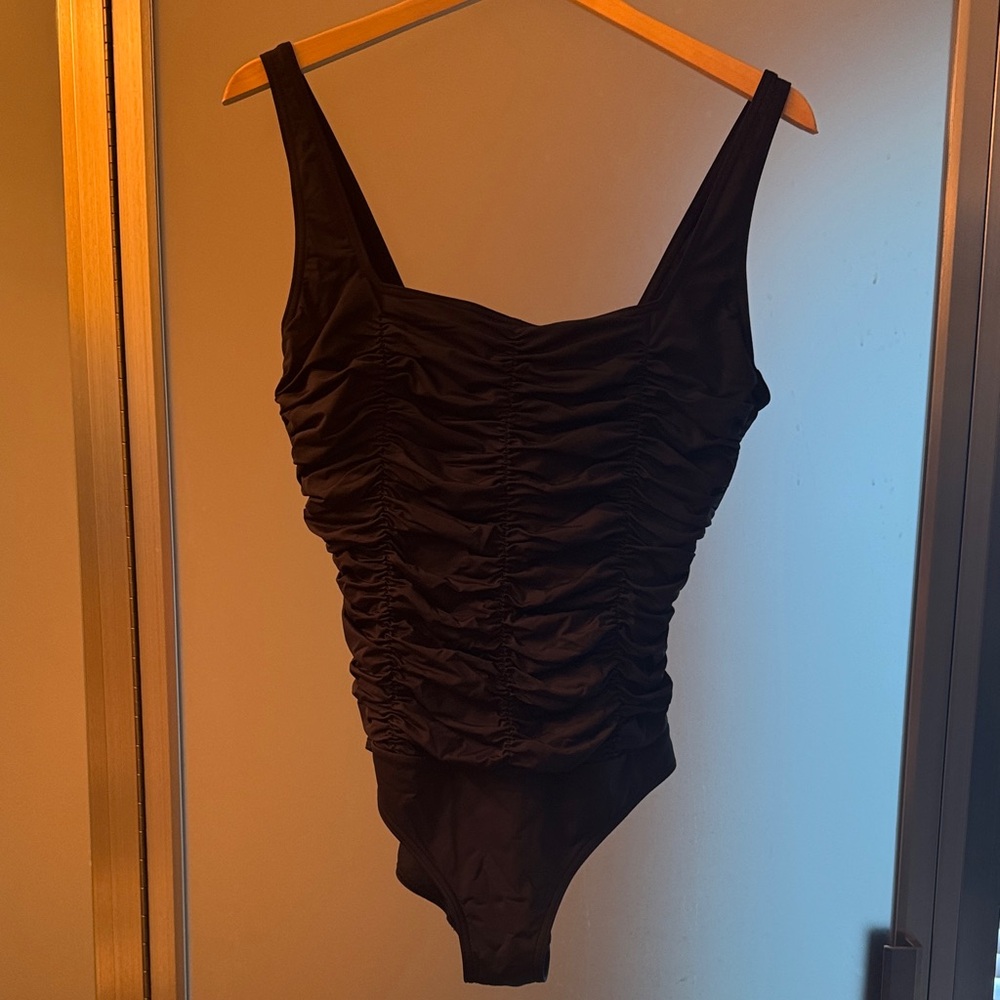 Black One Piece Swimsuit